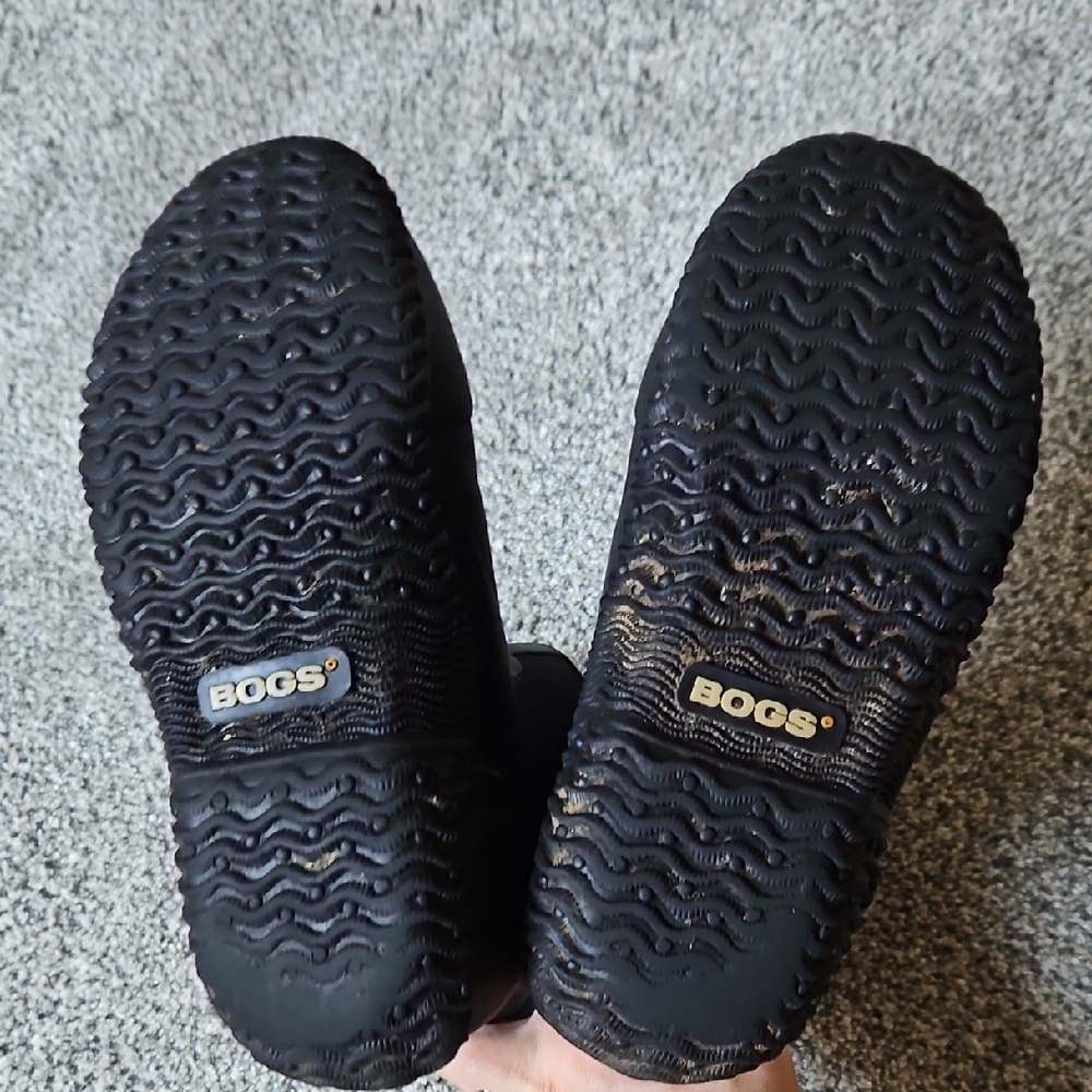 Bogs Black Rubber-Neoprene Waterproof Boots - Picture 5 of 6